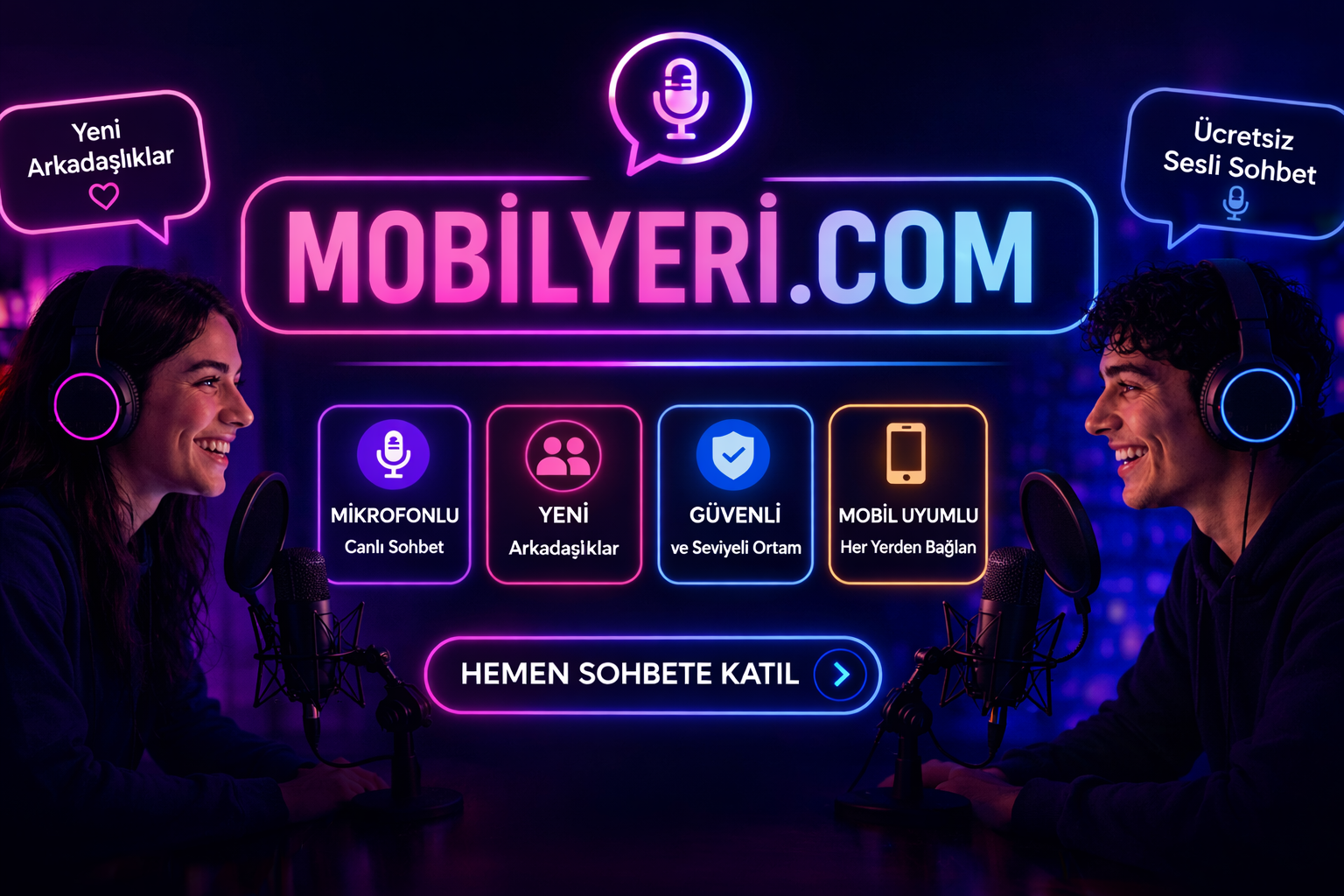 Mobilyeri.com | Ücretsiz Sohbet ve Chat Odaları | Canlı Sohbet Sitesi